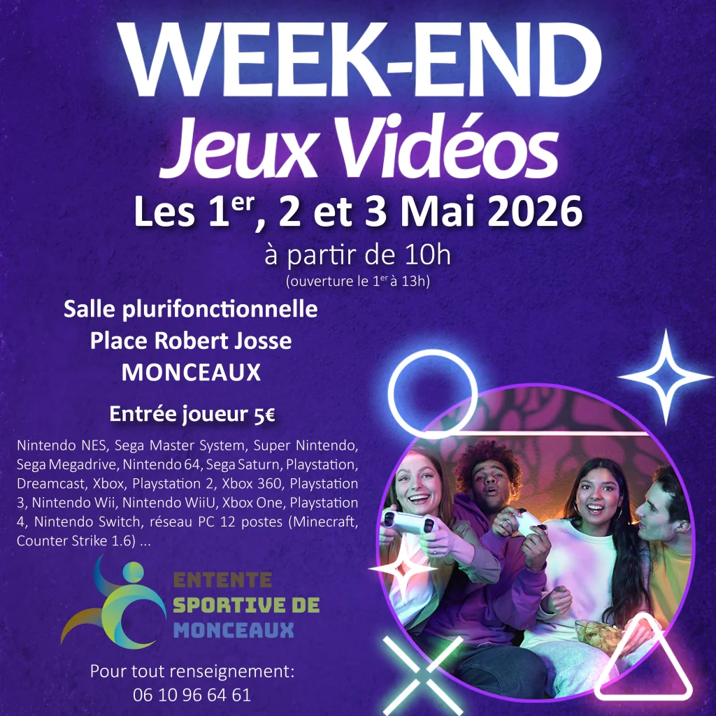 Lire la suite de l'actualité Week-end Jeux Vidéos